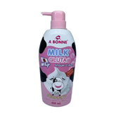 Abbone Gluta Milk Shower Cream 450 ml