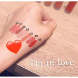 Hearts Liquid Lipstick Matte Natural Sand 003