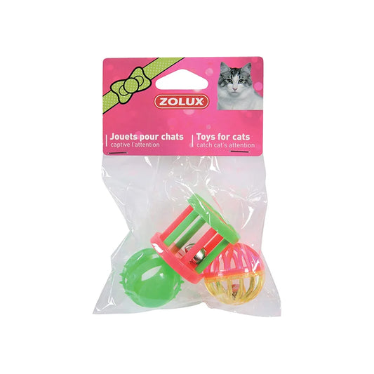 زولكس ألعاب القطط 3 ألعاب مشكلة 4 سم |  صيدلية.كوم.