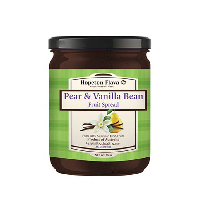 هيلثي اند تيستي هوبيتون فلافا معجون الكمثرى والفانيليا 250 جرام | صيدلية.كوم.