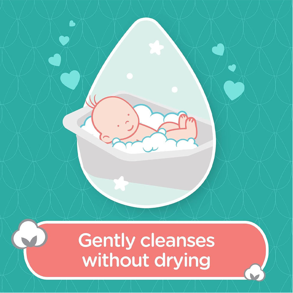 جونسون غسول الجسم ملمس القطن