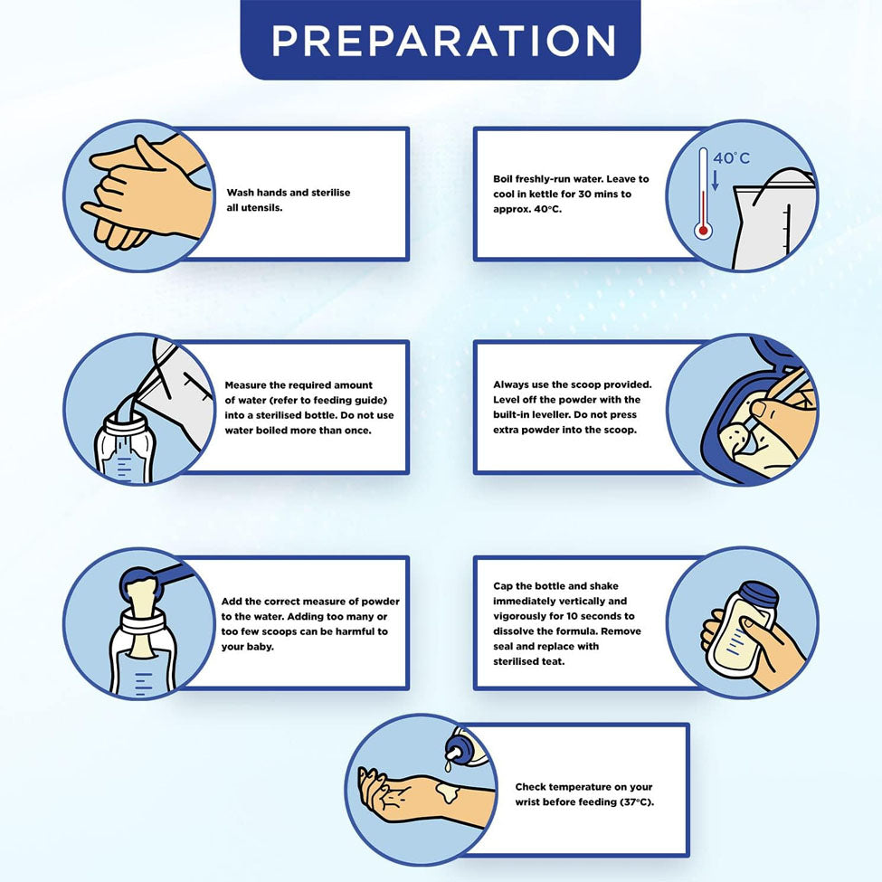 ابتاميل حليب أطفال