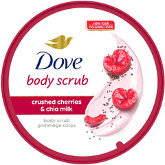 Dove Exfoliating Cherry & Shea Milk Body Polish - 298 gm