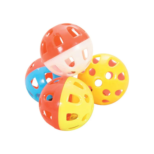 زولكس لعبة قطط 4 كرات مع اجراس-3سم |  صيدلية.كوم.