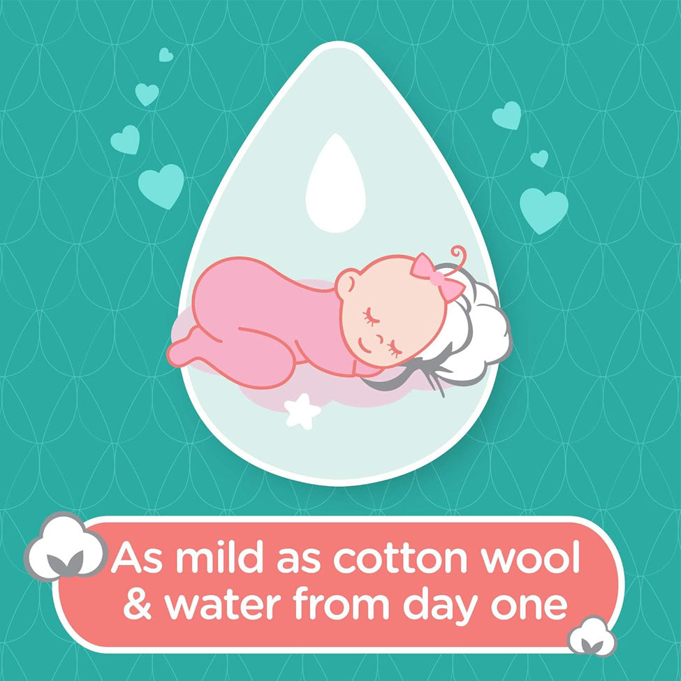 جونسون مناديل أطفال ملمس القطن