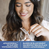 كريست شرائط تبييض الأسنان ثلاثية الأبعاد مجموعة تبييض الأسنان في ساعة واحدة 20 شريطًا