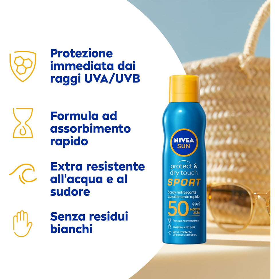 Nivea Sun Spray SPF 50 Protect & Dry Touch 200ml