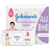 جونسون مناديل أطفال للنظافة الفائقة