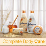 جونسون مع خلاصة اللبن والعسل والشوفان