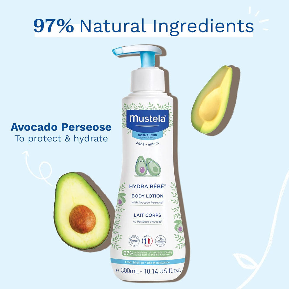 موستيلا بيبي هيدرا لوشن بالافوكادو للأطفال