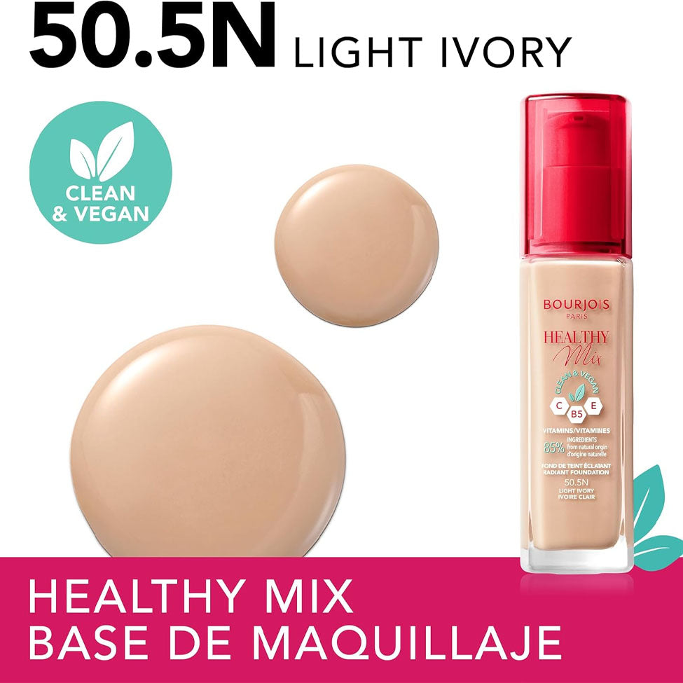 اساس برجوا هيلثي كريم ميكس 50.5N لايت ايفوري | صيدلية.كوم.