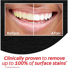 Colgate Toothpaste Optic White Charcoal 75ml×3