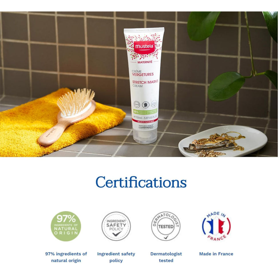 موستيلا كريم الوقاية من علامات تمدد الجلد