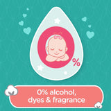 جونسون مناديل أطفال ملمس القطن