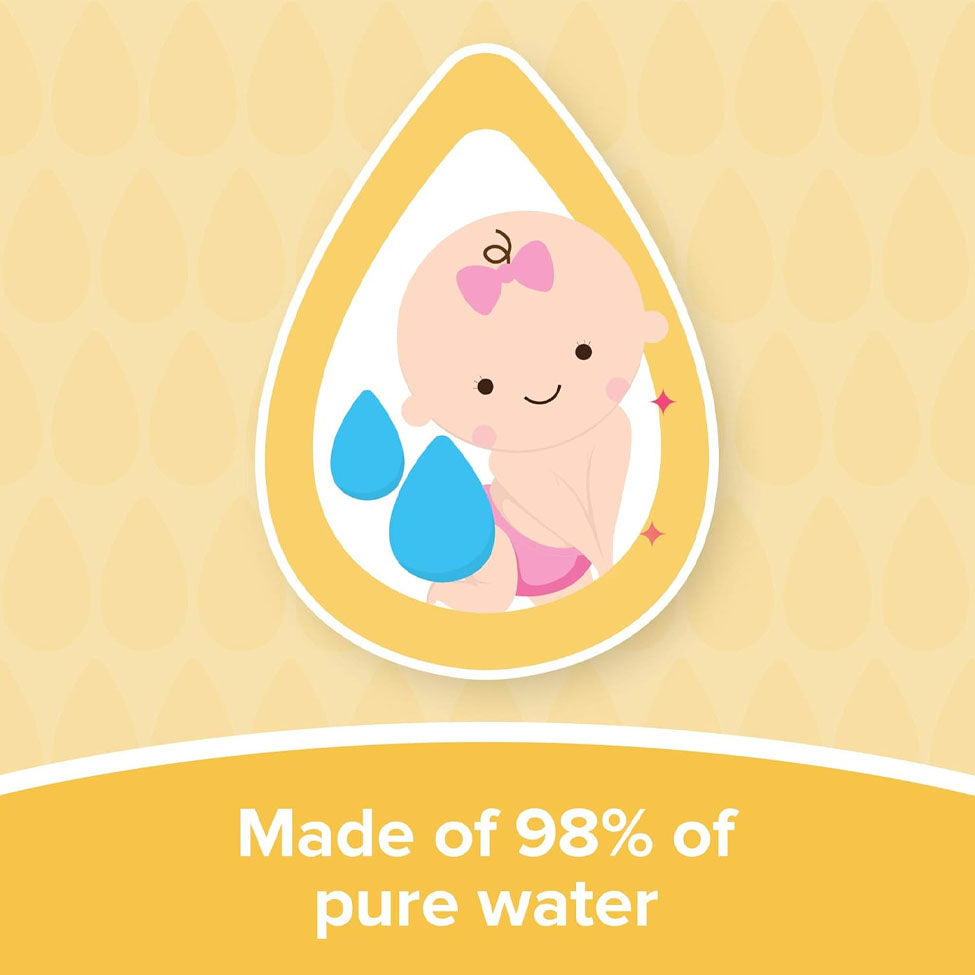 مناديل مبللة للأطفال للبشرة الحساسة للغاية 56 منديل من جونسون | صيدلية.كوم.