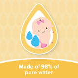 مناديل مبللة للأطفال للبشرة الحساسة للغاية 56 منديل من جونسون | صيدلية.كوم.