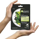 Garnier charcoal moisturizing mask to remove pores