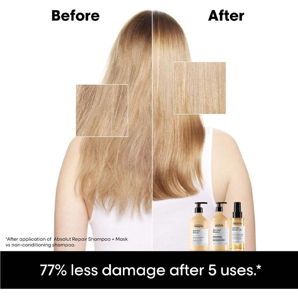 4- شامبو أبسولوت ريبير 500 مل من لوريال بروفيشنال