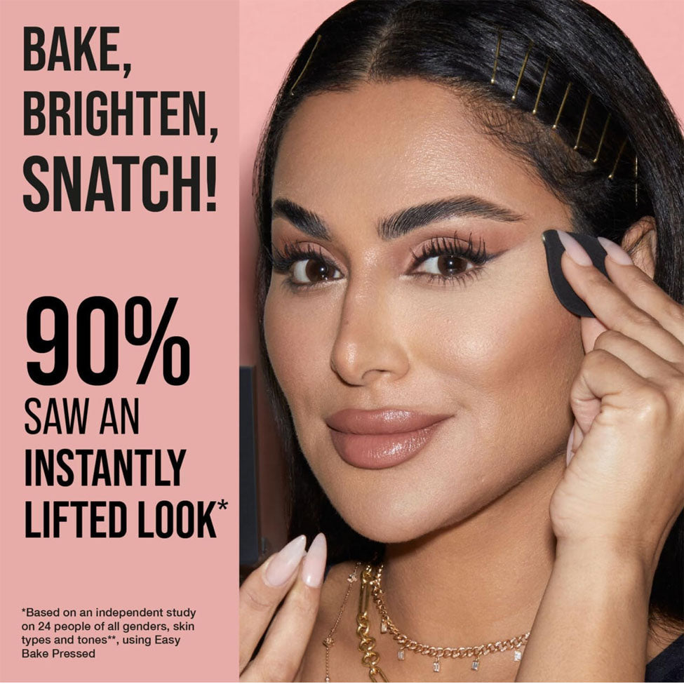 Huda Beauty Loose Face Powder Easy Bake Peach Bay