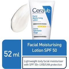 سيرافي لوشن نهاري مرطب للوجه SPF50 52 مل | صيدلية.كوم.