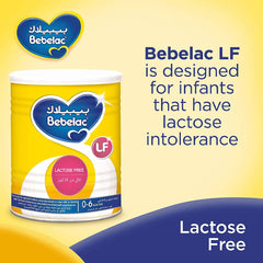 Bebelac Baby Milk LF Lactose Free 400 gm