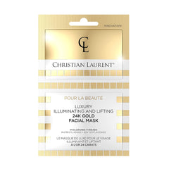 Christian Laurent Luxury Illuminating and Lifting 24k Gold Facial Mask 2 x 5 ml