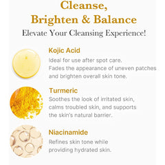 Medicube Kojic Acid Turmeric Toning Cleanser 120 g