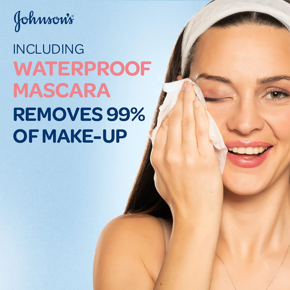 جونسون مناديل منظفة ومرطبة 5*1 25 قطعة | صيدلية.كوم.