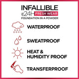 Infallible 24 Hour Fresh Wear Foundation Powder from L'Oréal Makeup