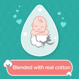 جونسون مناديل أطفال ملمس القطن