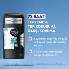 NIVEA Men Invisible Fresh Deodorant Stick 72-Hour Protection 50 ml