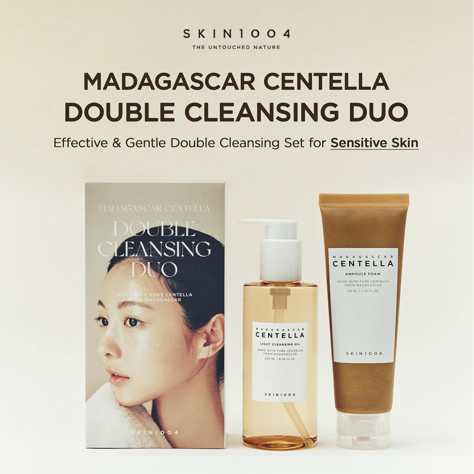 Skin1004 Madagascar Centella Double Cleansing Duo 2 Pieces