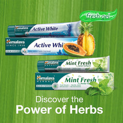 Himalaya Fresh Mint Herbal Toothpaste 2+1 Free 100 Ml