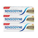 عرض سنسوداين معجون أسنان عناية متعددة مع تبييض الاسنان 75 مل×3 | صيدلية.كوم.