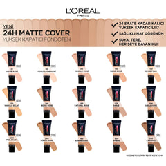 L'oreal Paris Infallible 24h Matte Foundation 110 Roz Vanilla