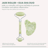 أداة لتدليك الوجه بحجر اليشم الأخضر من ايكو تولز | صيدلية.كوم.