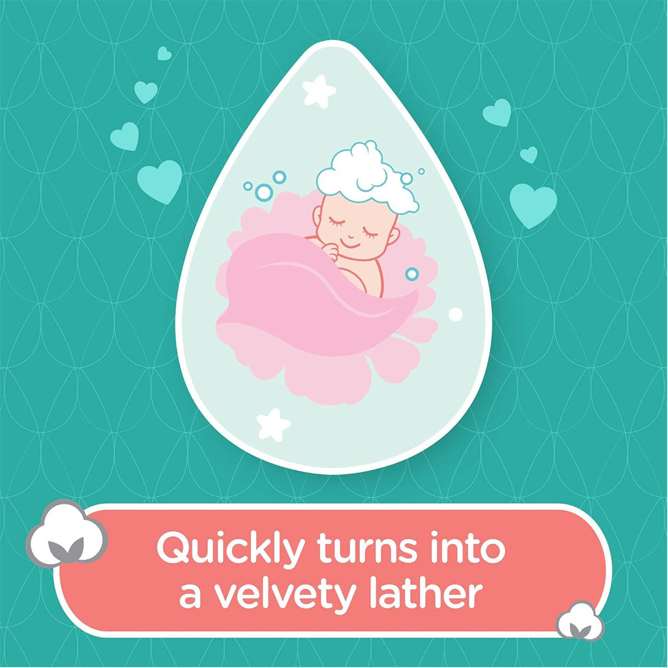 جونسون غسول الجسم ملمس القطن