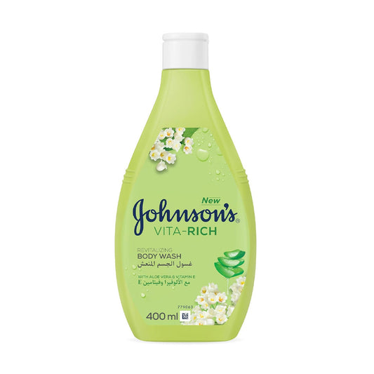 Johnson Vita Rich Body Wash With Aloe Vera and Vitamin E 400 Ml