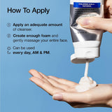 غسول وجه رغوي لطيف ومرطب للبشره بحمض الهيالورونيك من انوا 150 مل | صيدلية.كوم.