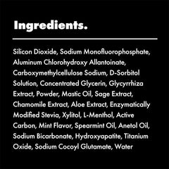 Onba cha cha gray toothpaste with black charcoal 100 g