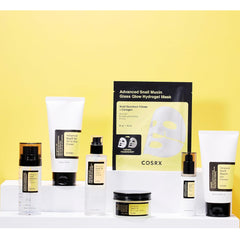 Cosrx Advanced Snail Mucin Glass Glow Hydrogel Mask 3 Piece