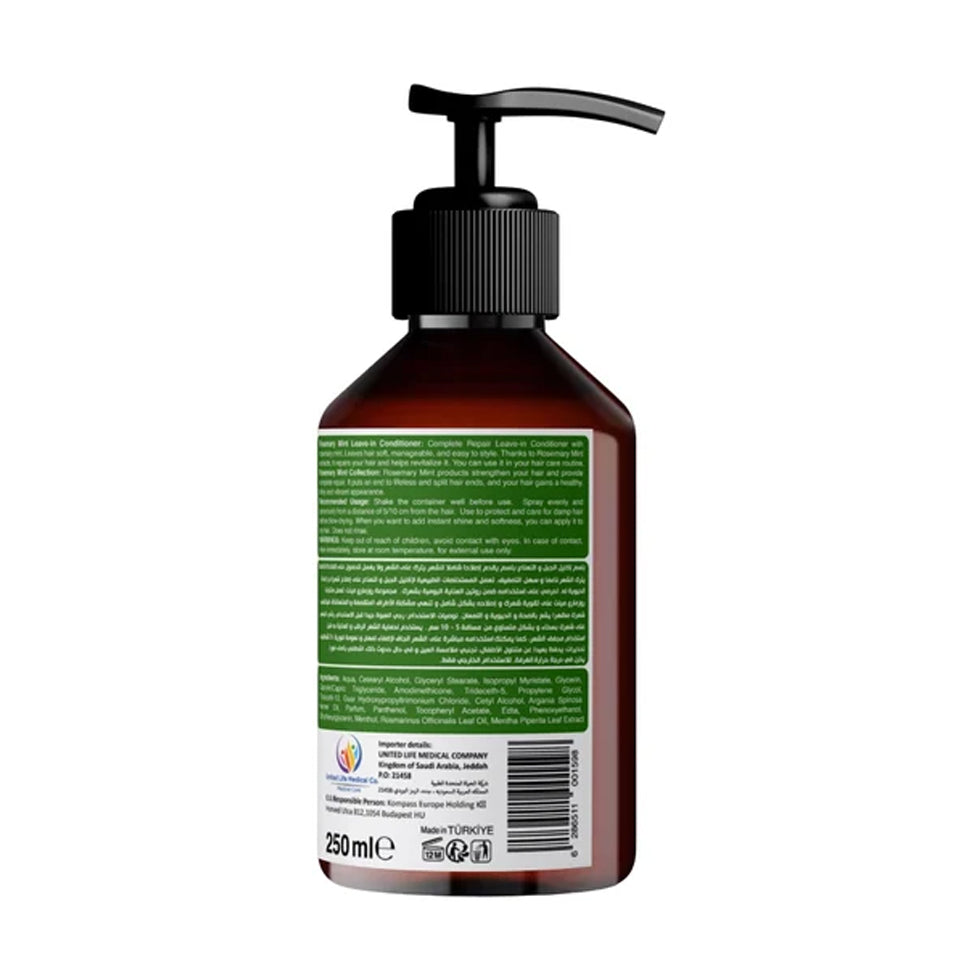 By Nature Leave-In Repair Balm with Rosemary and Mint 250 ml