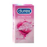 Durex Extra Thin Bubble Gum Flavored Condoms 12 Pieces