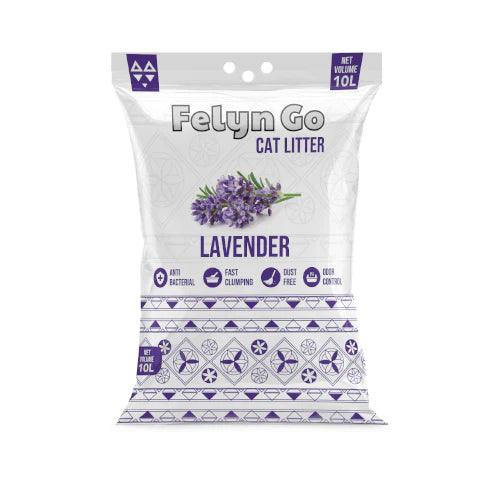 فيلاين قو رمل ناعم بنتونيت للقطط برائحة اللافندر | صيدلية.كوم.