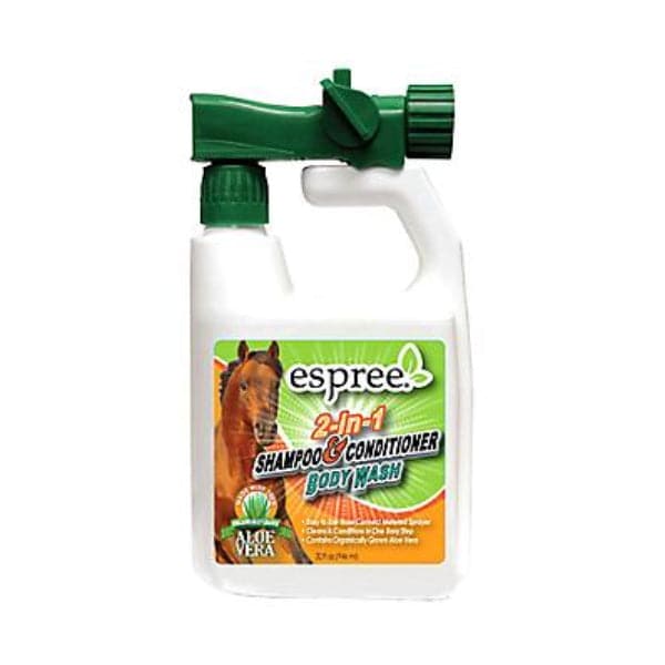 إسبري شامبو وبلسم 2 في 1 منظف لجسم للأحصنة برائحة جوز الهند 946 مل | صيدلية.كوم.