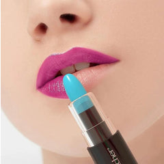 مود ماتشر روج سحري لامع ازرق فاتح