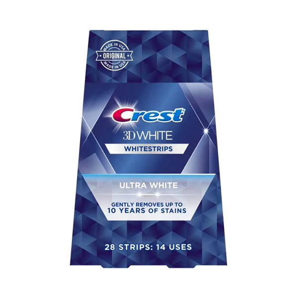 كرست 3D وايت شرائط تبييض الأسنان أبيض لامع