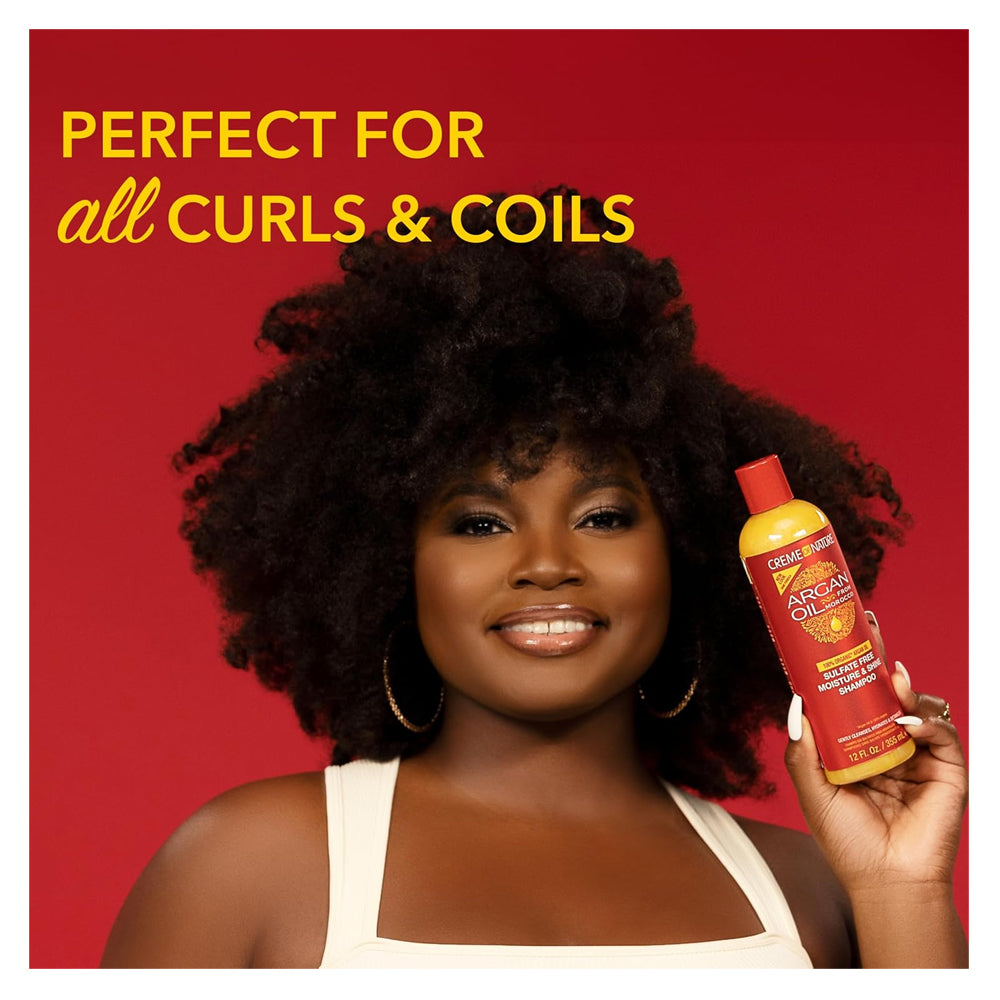 شامبو شعر بزيت الأرغان للترطيب و اللمعان من كريم اوف نيتشر 354 مل | صيدلية.كوم.