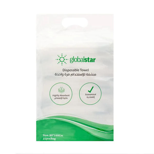 منشفة استخدام مرة واحدة للجسم 80*160