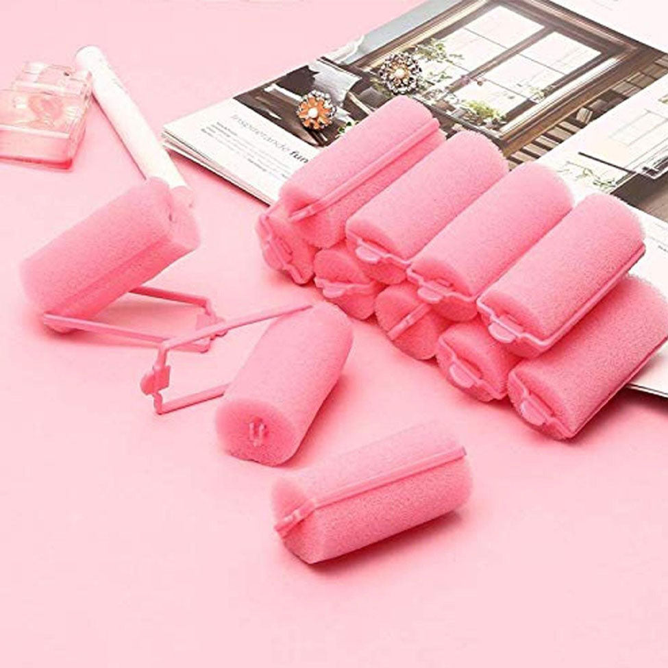 ساشا لفافات شعر اسفنجية متوسطة الحجم 14 قطعة | صيدلية.كوم.